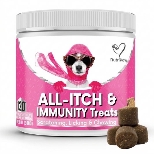 NutriPaw All-Itch & Immunity Chews for Dogs (120 Count)