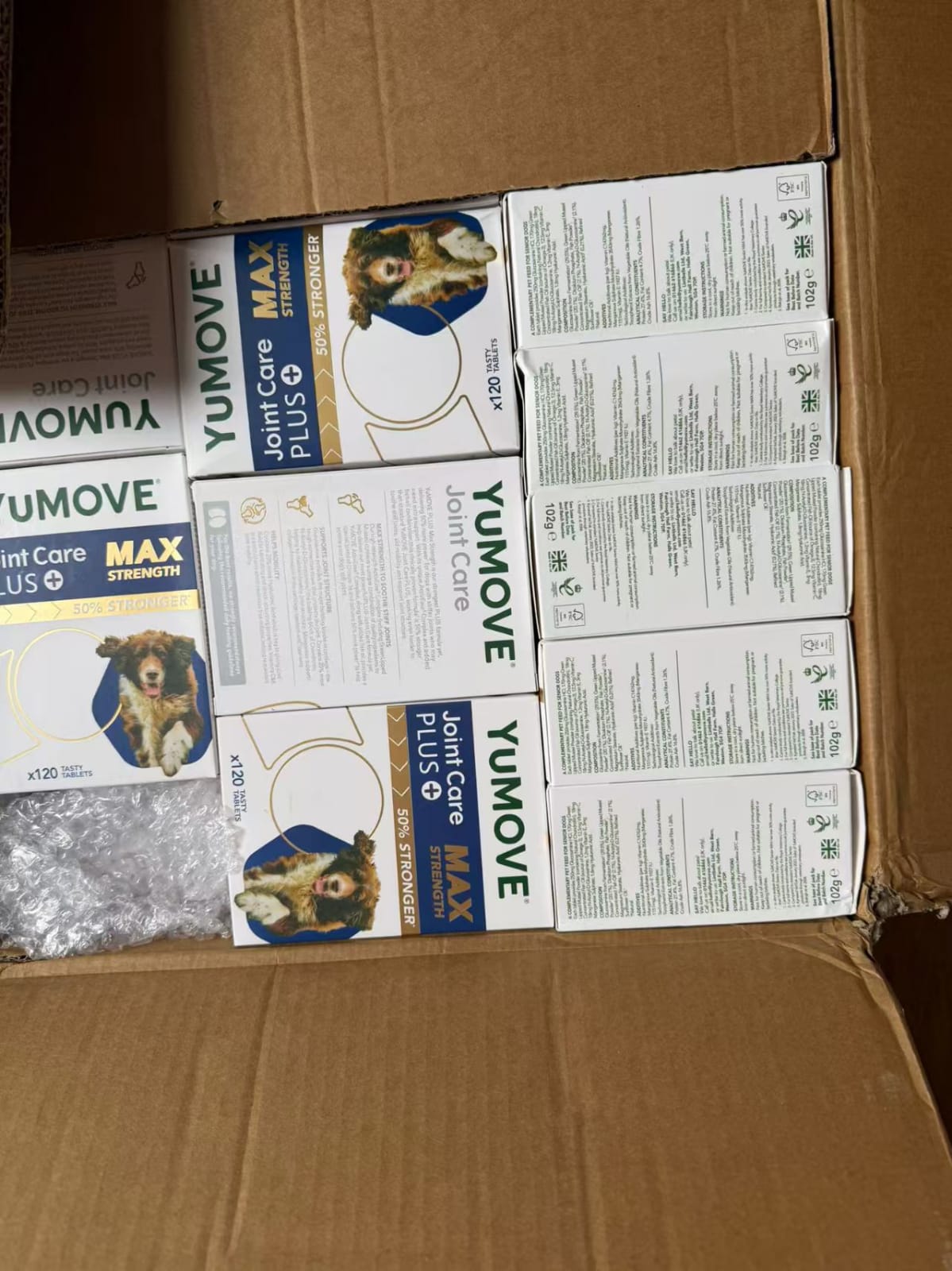 YuMOVE Joint Care MAX Strength Plus – Advanced Dog Joint Support Tablets | 120 Count